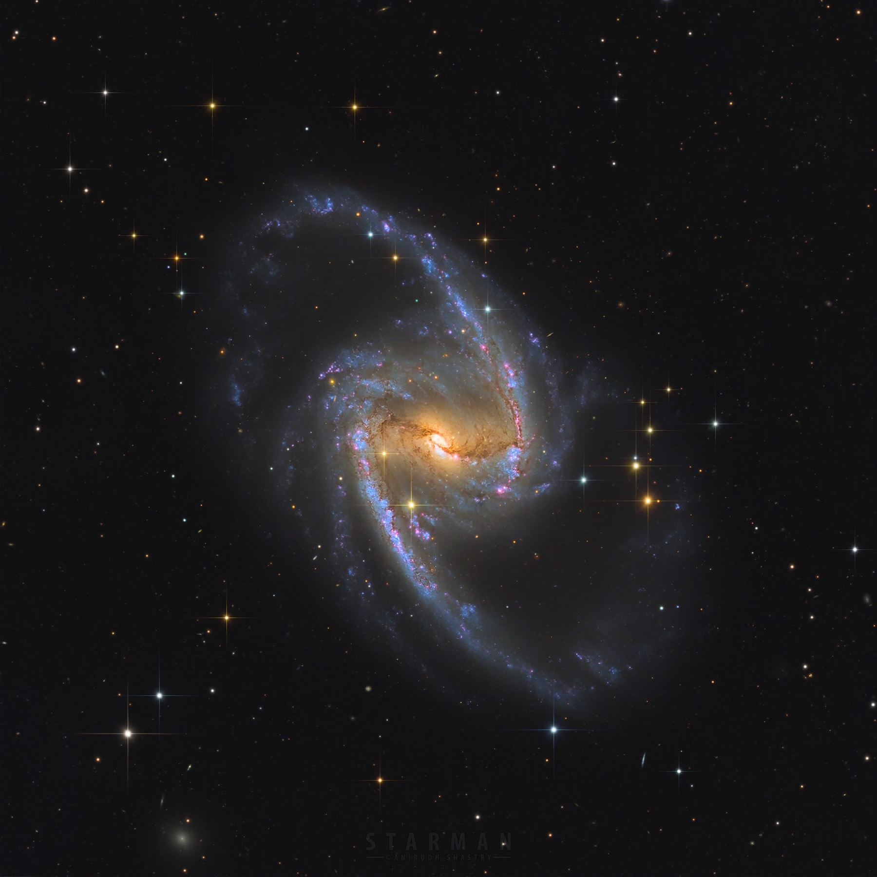 NGC 1365: The Fornax Propeller Galaxy