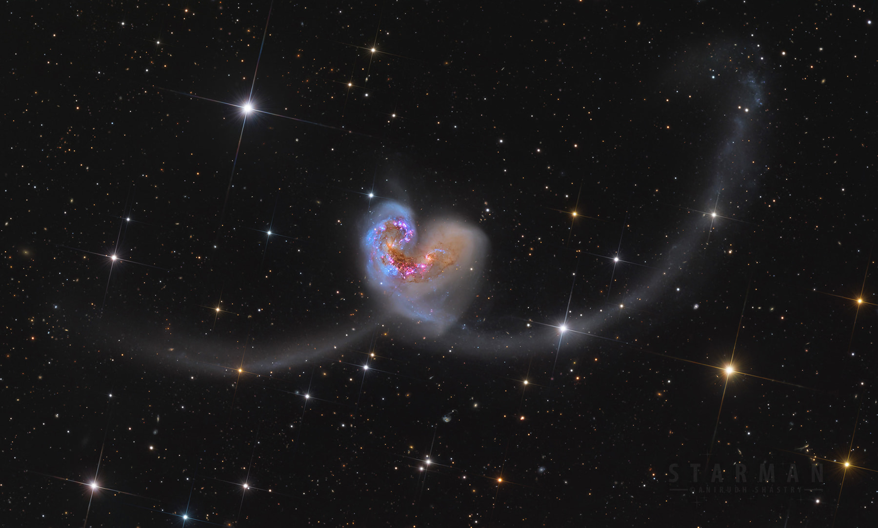 An NGC 4038 and NGC 4039 Exposé: Cosmic Lovers Entwined