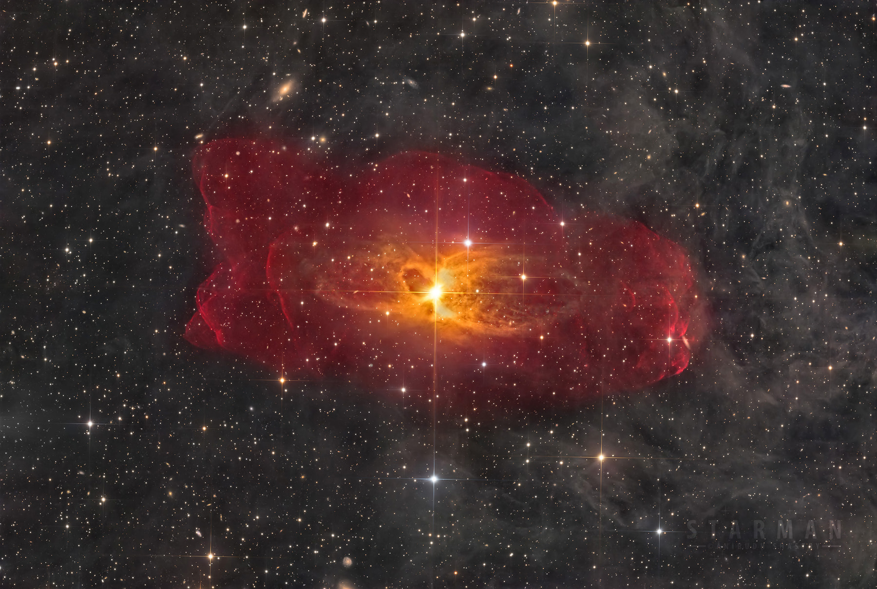 IC 2220, the Toby Jug Nebula