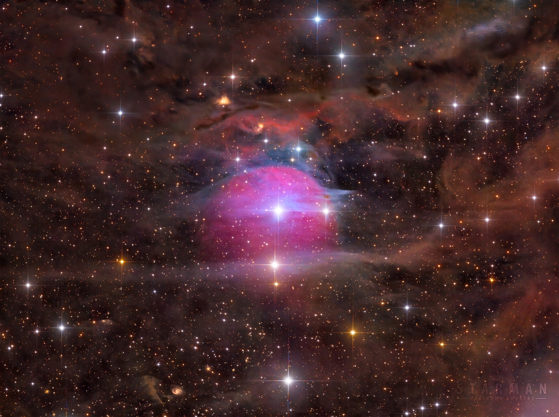 LBN 990: An Interstellar Sunrise