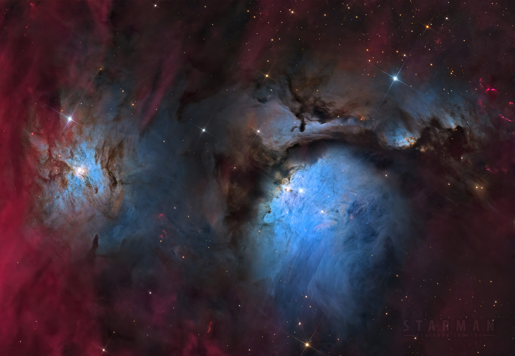 M 78: A Rendition With Dimensionality