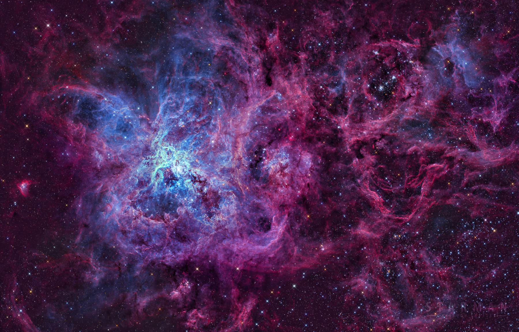 NGC 2070: The Tarantula Nebula