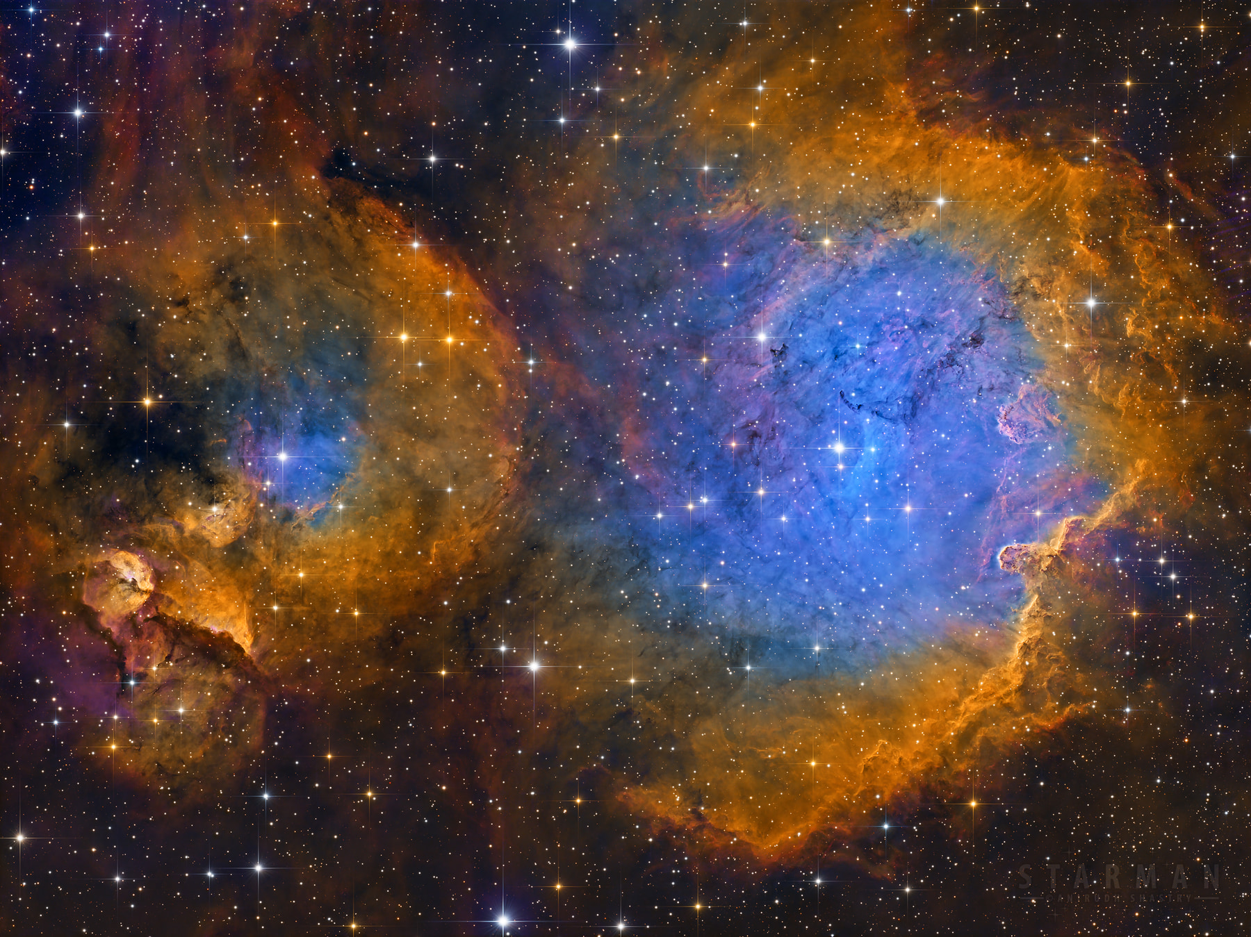 RCW 60: The Southern Soul Nebula