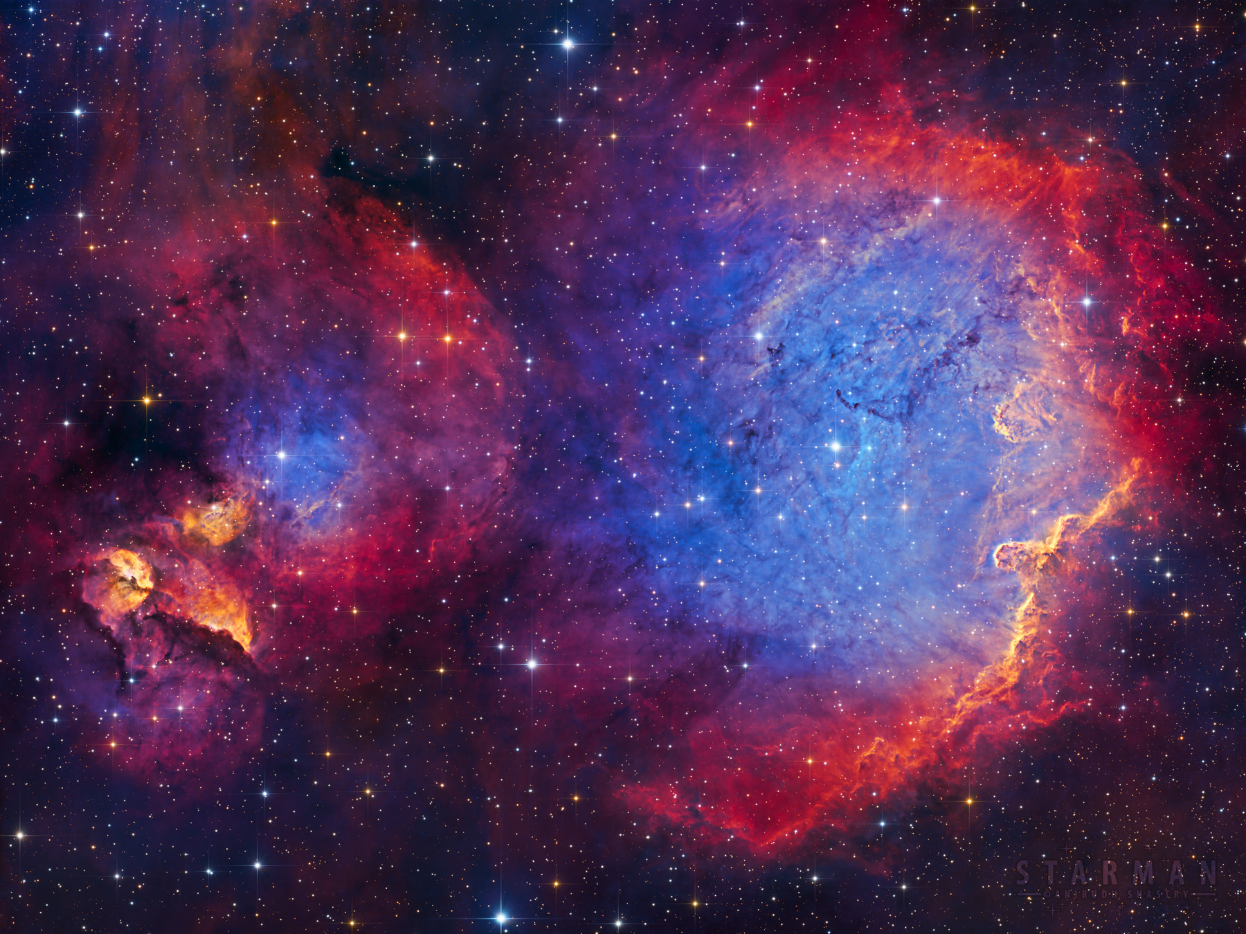 RCW 60: The Southern Soul Nebula