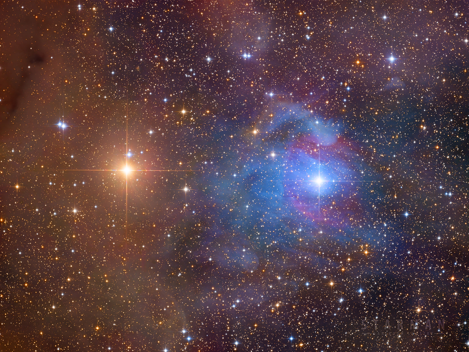 vdB 140: A beautiful cosmic dust field in Cepheus