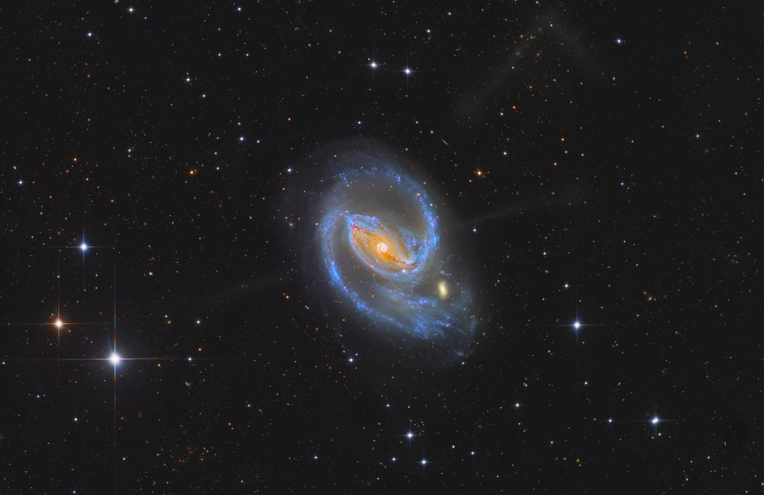 Seyfert Barred Spiral Galaxy