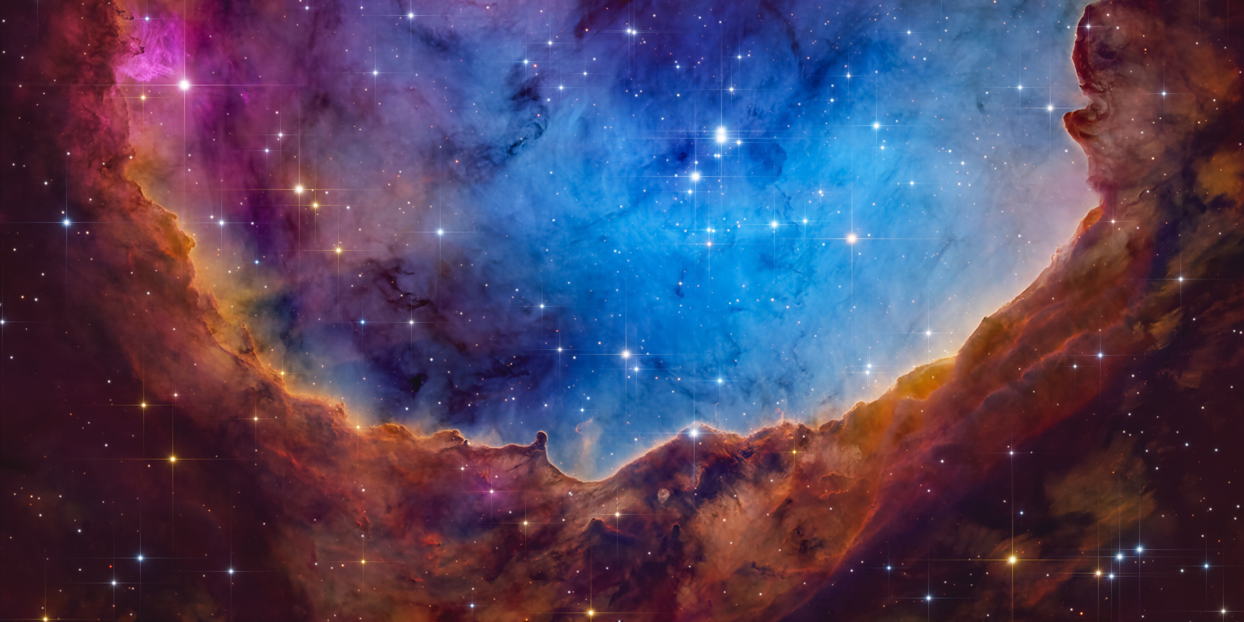 The Cosmic Cliffs Of Carina